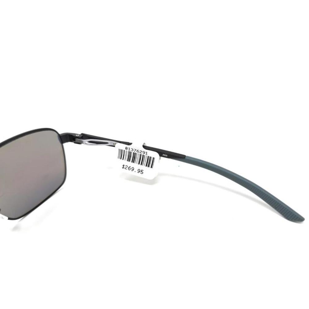Nike Club Premier-P DQ0920 011 Sunglasses Satin Black Polarized Blue Mirror Lens - Picture 8 of 8